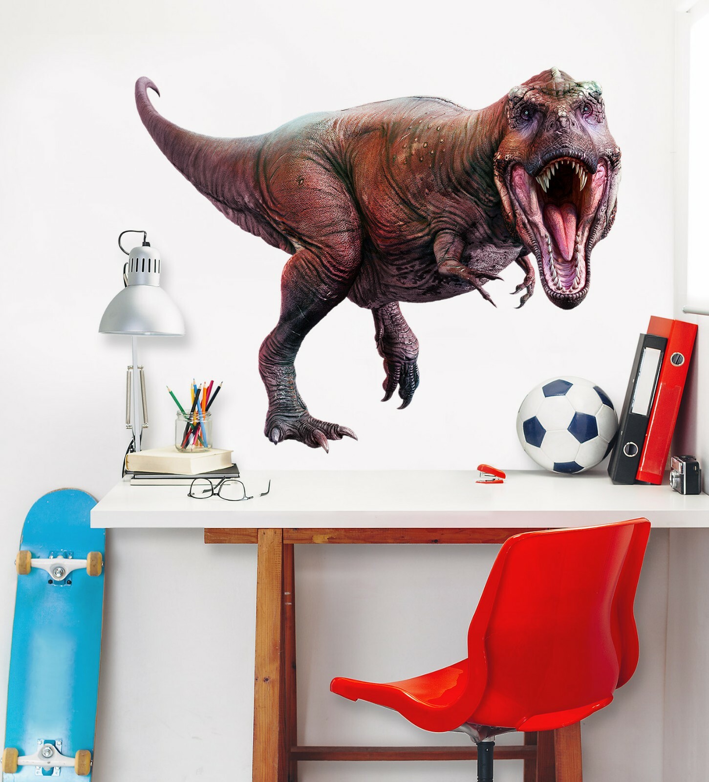 3D Dinosaur G425 Animal Wallpaper Mural Poster Wall Stickers Decal Honey