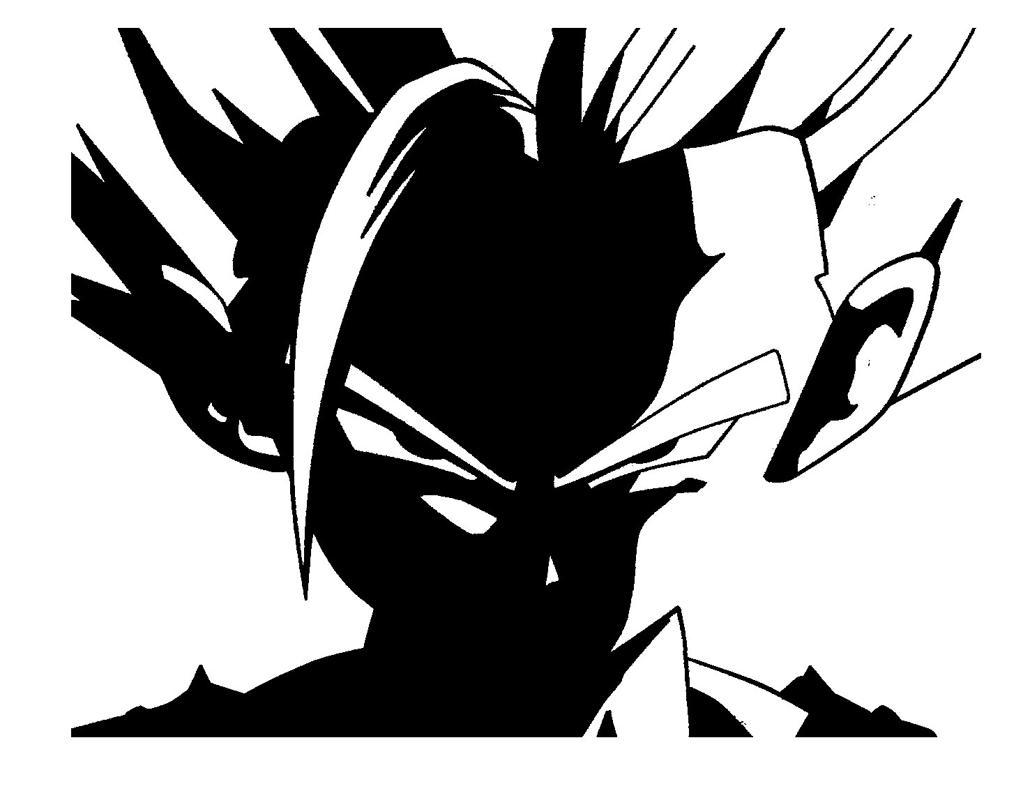 Vinyl Decal Truck Car Sticker Laptop – Dragon Ball Z Super Saiyan Gohan Close Up