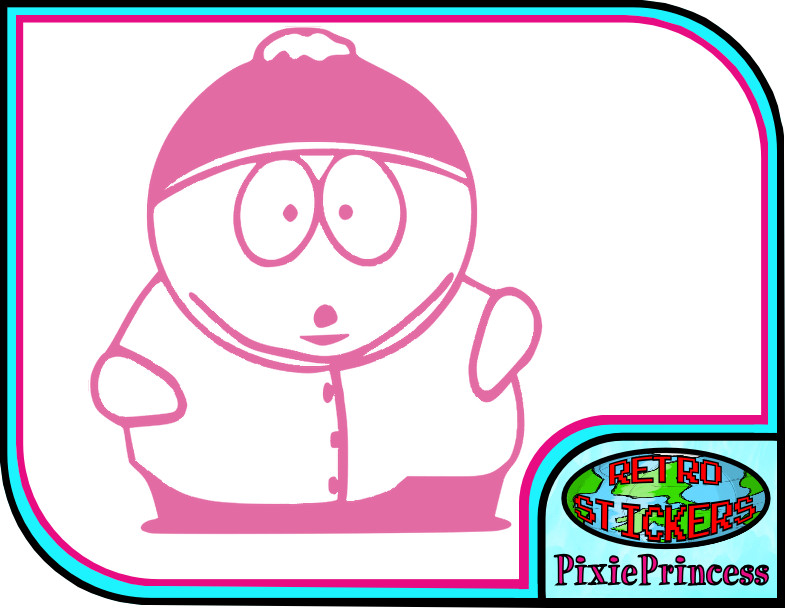 South Park Cartman Funny A Vinyl Sticker Truck Car Bike Wall Art Window Cartoon
