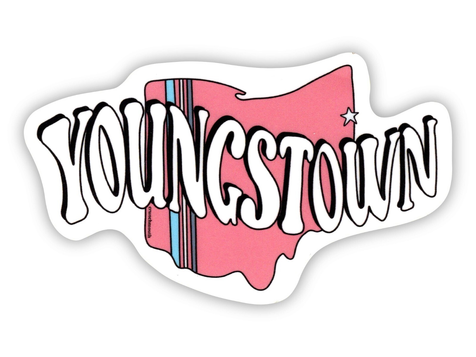 Youngstown Ohio Sticker | Youngstown Vinyl Decal | Youngstown Laptop Sticker