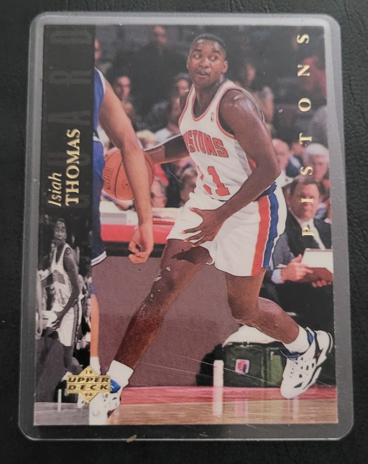 Isiah Thomas Basketball Card HOF Fridge/Locker/Cabinet Laminated Magnet