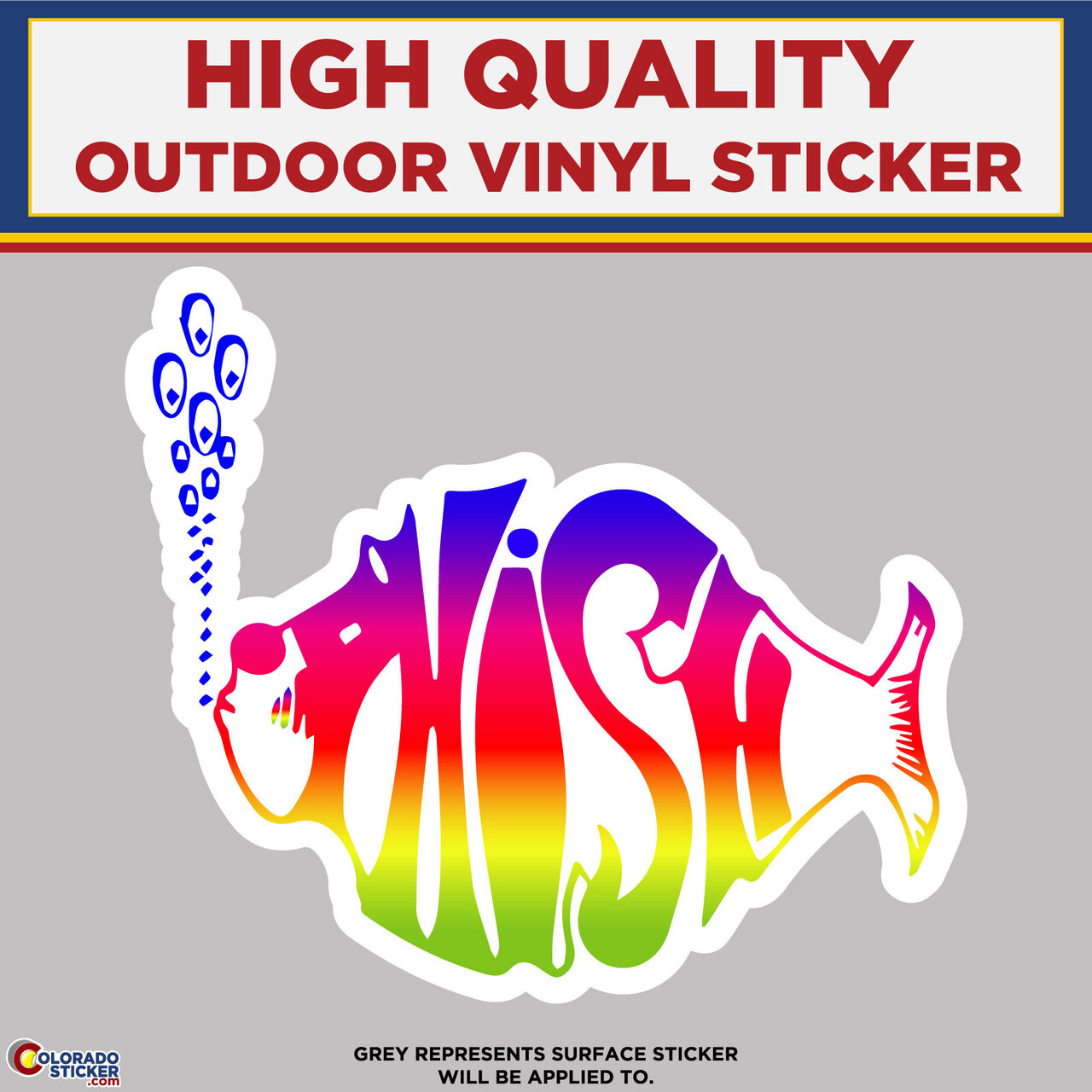 Phish Band, High Quality Vinyl Stickers