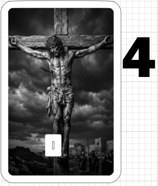 Black White Jesus Christ ATM DEBIT CREDIT CARD Skin Sticker God Bible Gift Cross