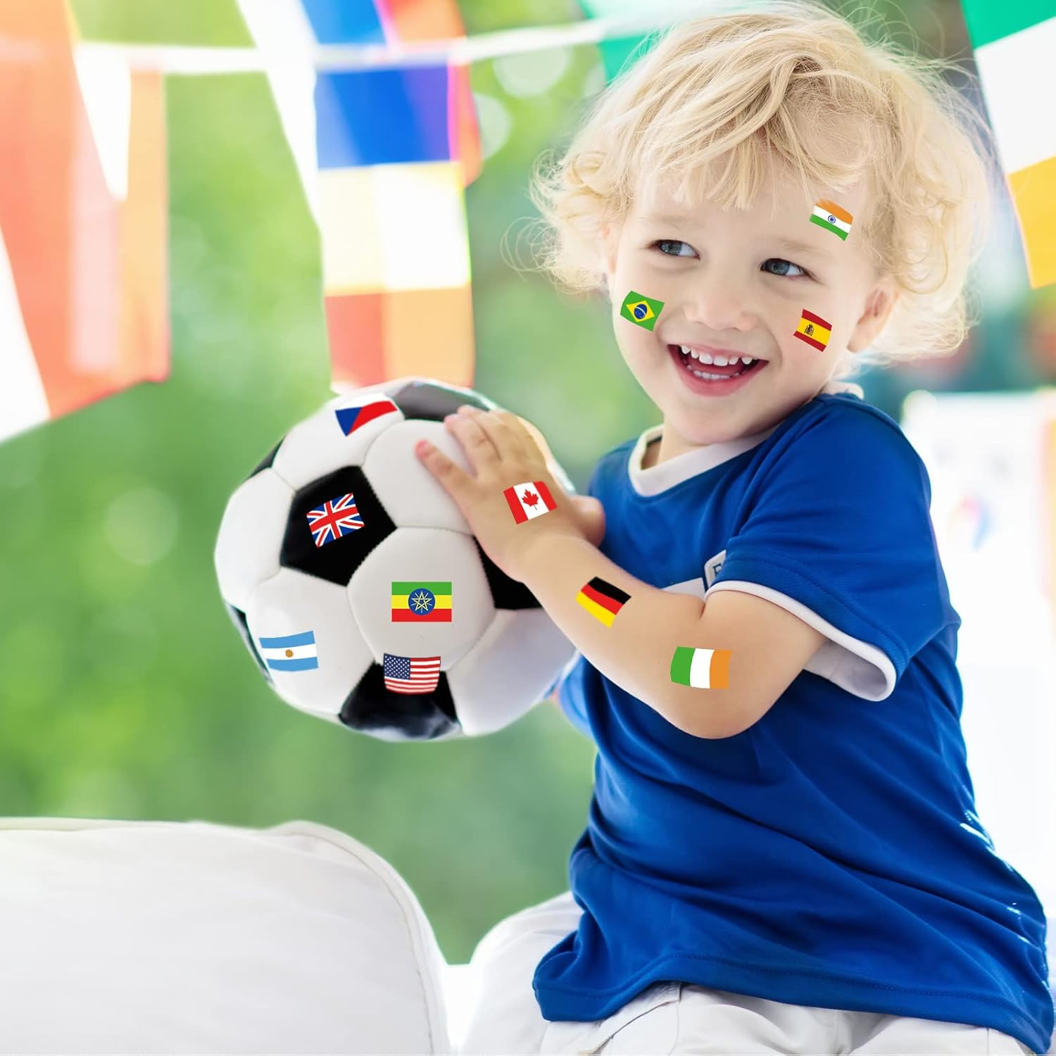 3000 Pcs World Flag Stickers for Kids Country Flag Small International Passport