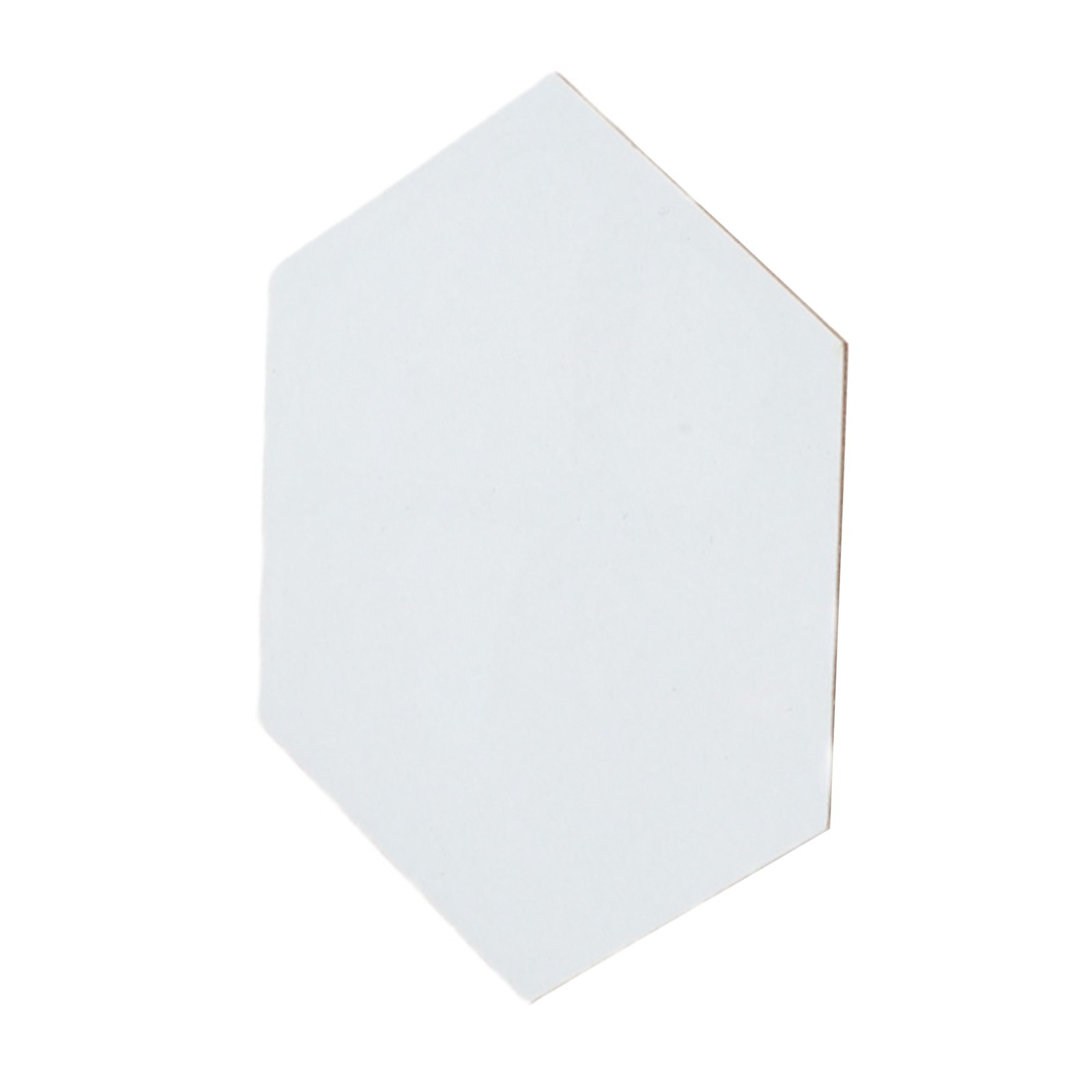 Hexagonal Mirror Removable Decals Lightweight Acrylic Shatterproof Acrylic