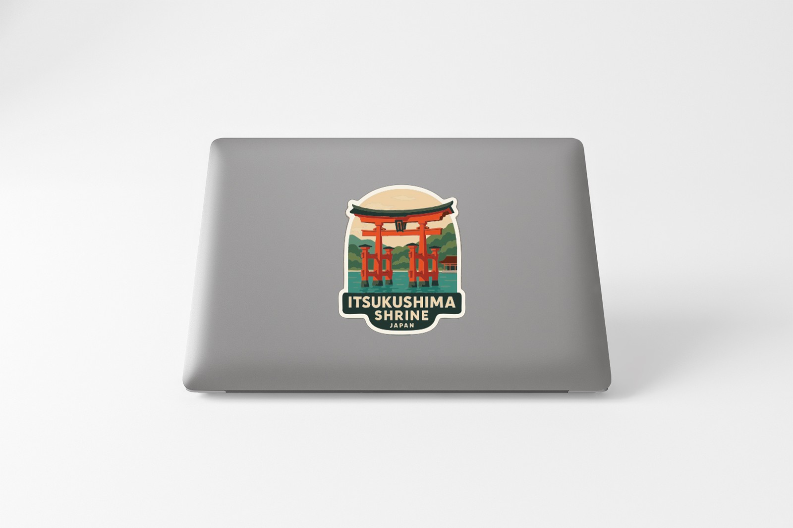 Itsukushima Shrine Japan Sticker Decal Vinyl Die-Cut Symbolic Landmark Design