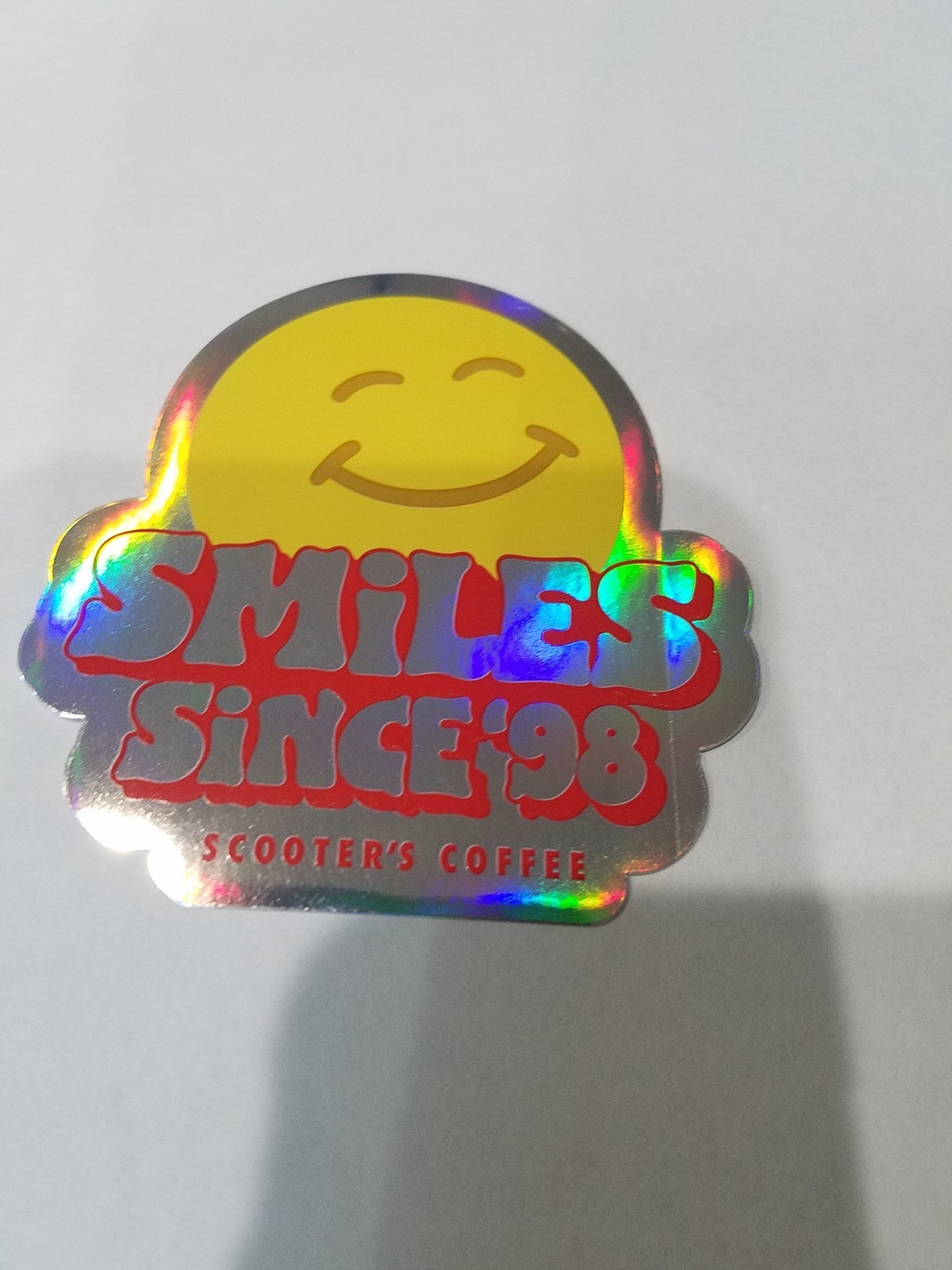 Scooters Coffee Smiling Since 98 sticker