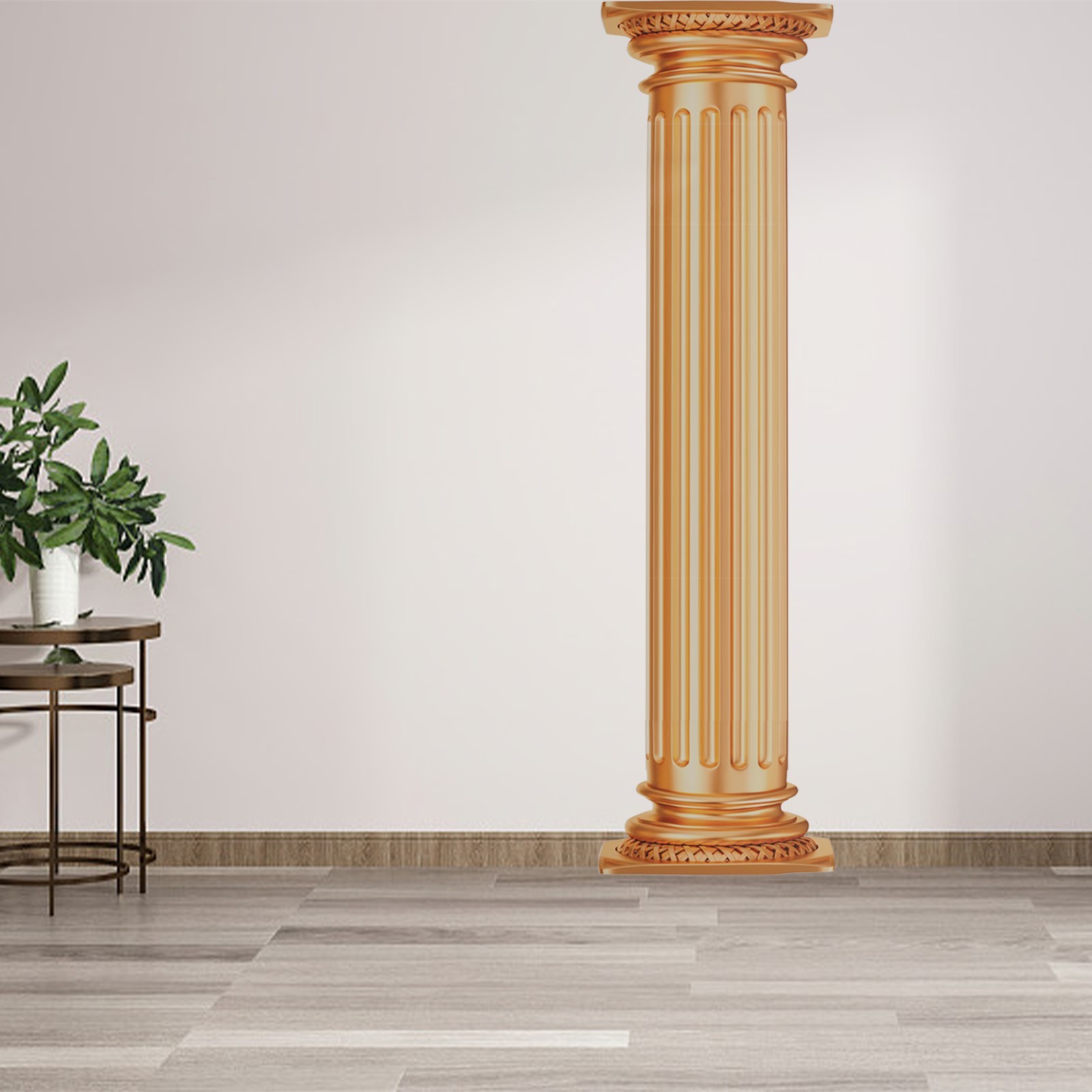Modern and Elegant 3D Roman Column Wall Decor Easy to Apply and Remove