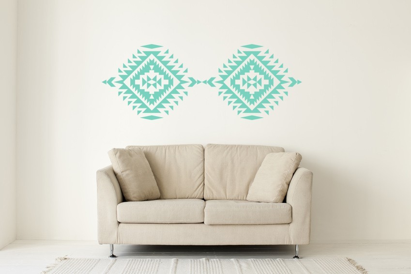Southwestern Decor, Navajo Wall Decal, Geometric Wall Decal, Nursery Wall Decals