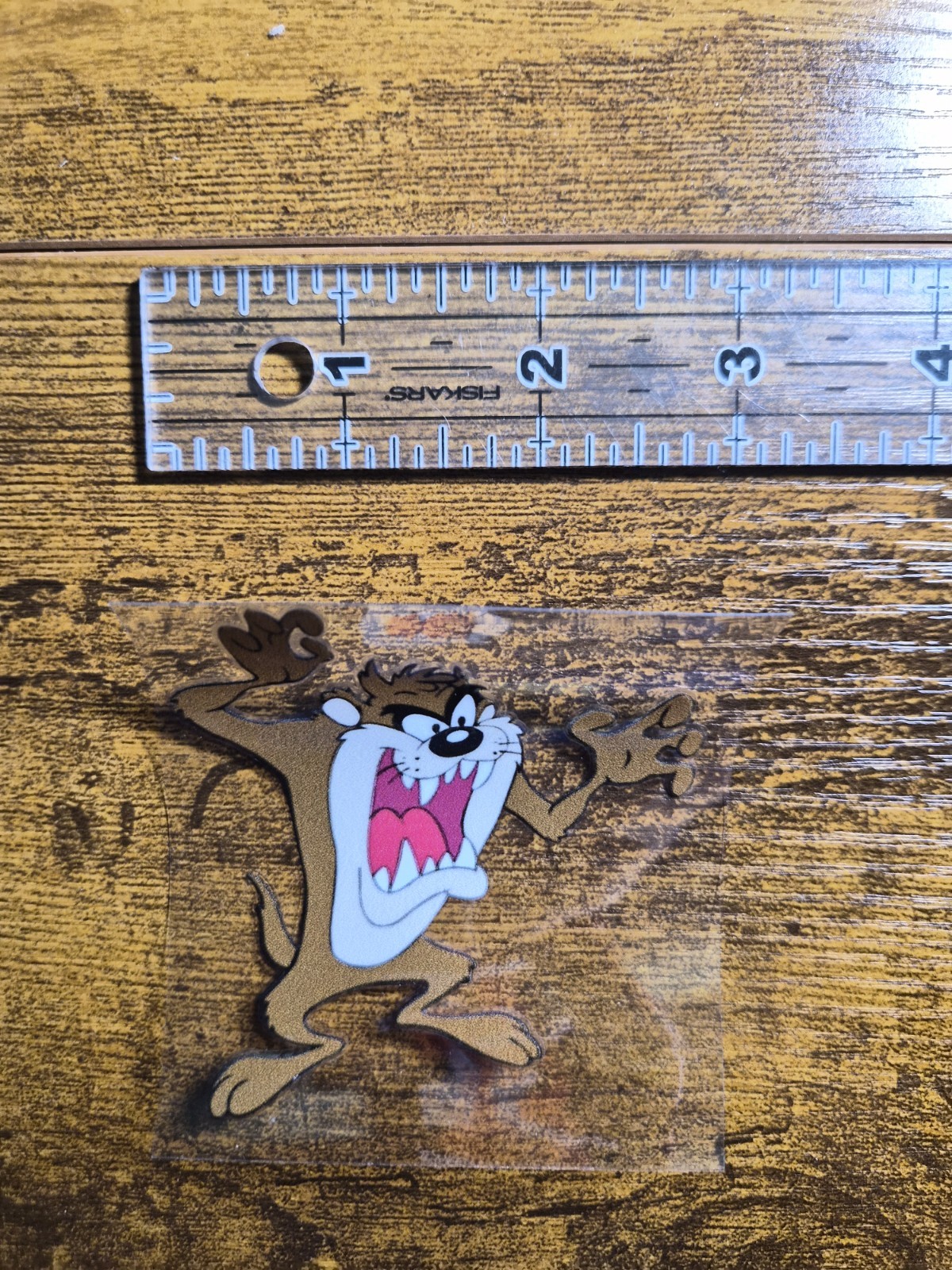 Tasmanian Devil TAZ Looney Tunes Cartoon USA UV DTF Decal Sticker NOT VINYL