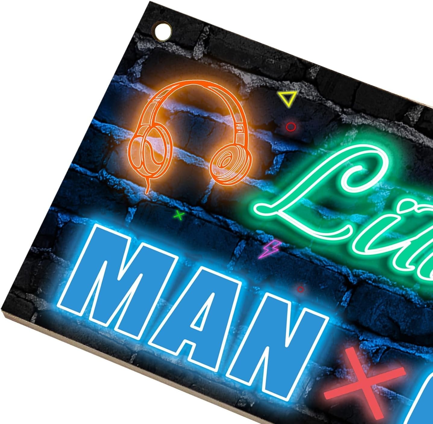 Fun 'Game Room' Door Sign for Kids – Perfect Playroom Decor, Easy Installation