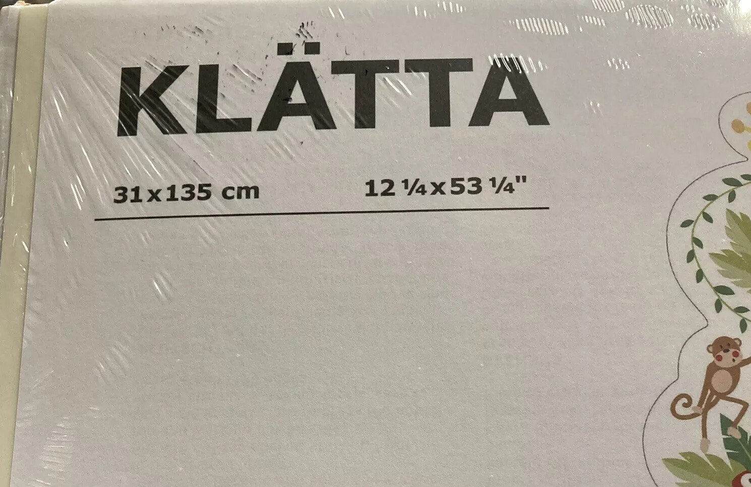 Ikea KLÄTTA Klatta Child Growth Chart Decorative sticker, Wall measuring Sticker