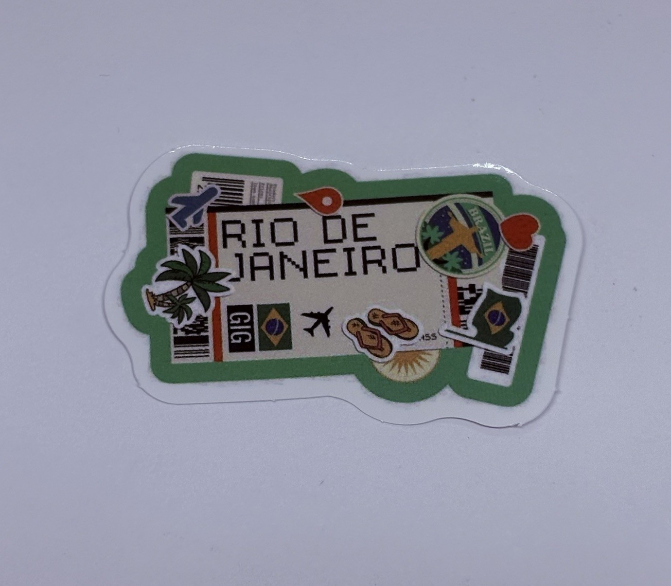 Rio De Janeiro Sticker Brazil City Travel Art Decal Vinyl Country Souvenir Tc9