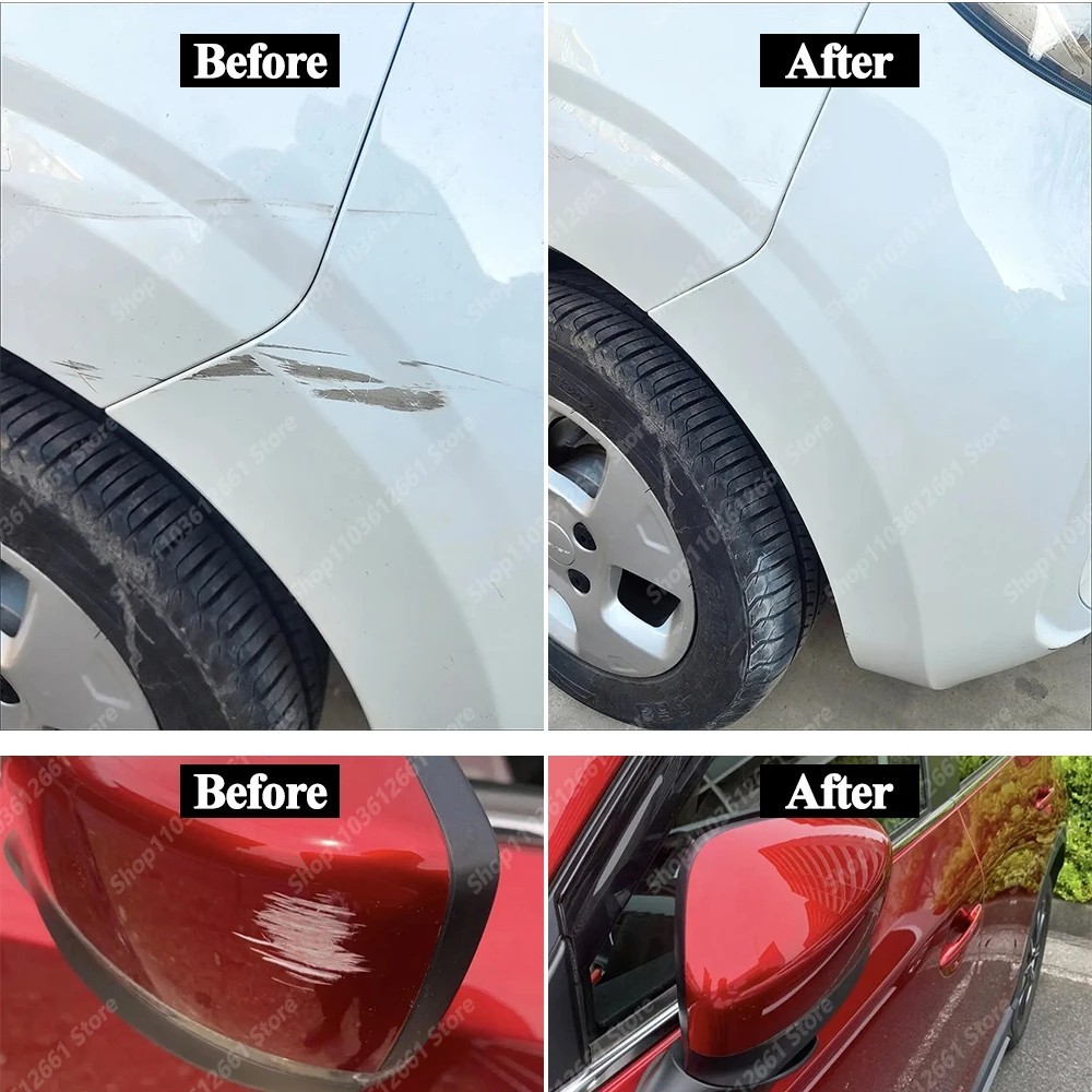 Car Scratch Remover Polishing Paste Sponge Auto Paint Repair Body Scratch