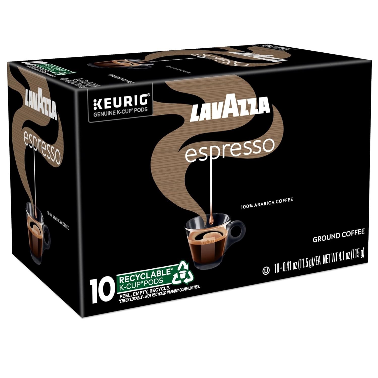Espresso, Single-Serve Keurig K-Cup Pods, Medium Roast Coffee, 60-Count