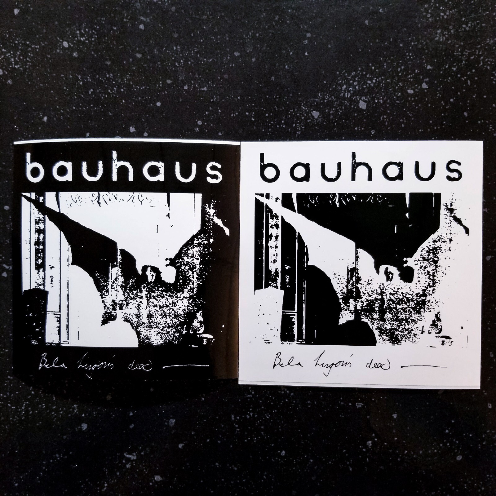 🦇 Bauhaus 4 x 4" Waterproof Vinyl Sticker [💪 HQ Durability!] Bela Lugosi Dead