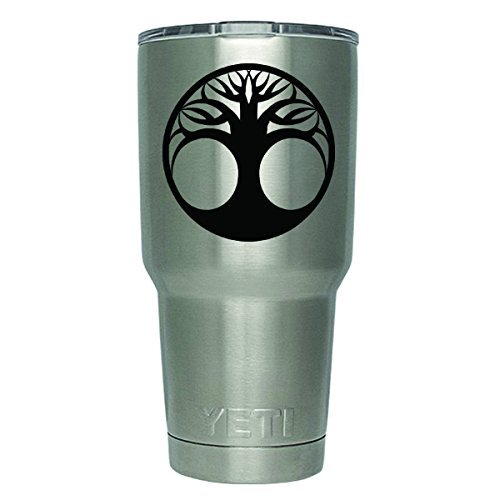 DD303 2 Pack- Tree of Life Decal Sticker (Decal ONLY Cup NOT Included) | 3