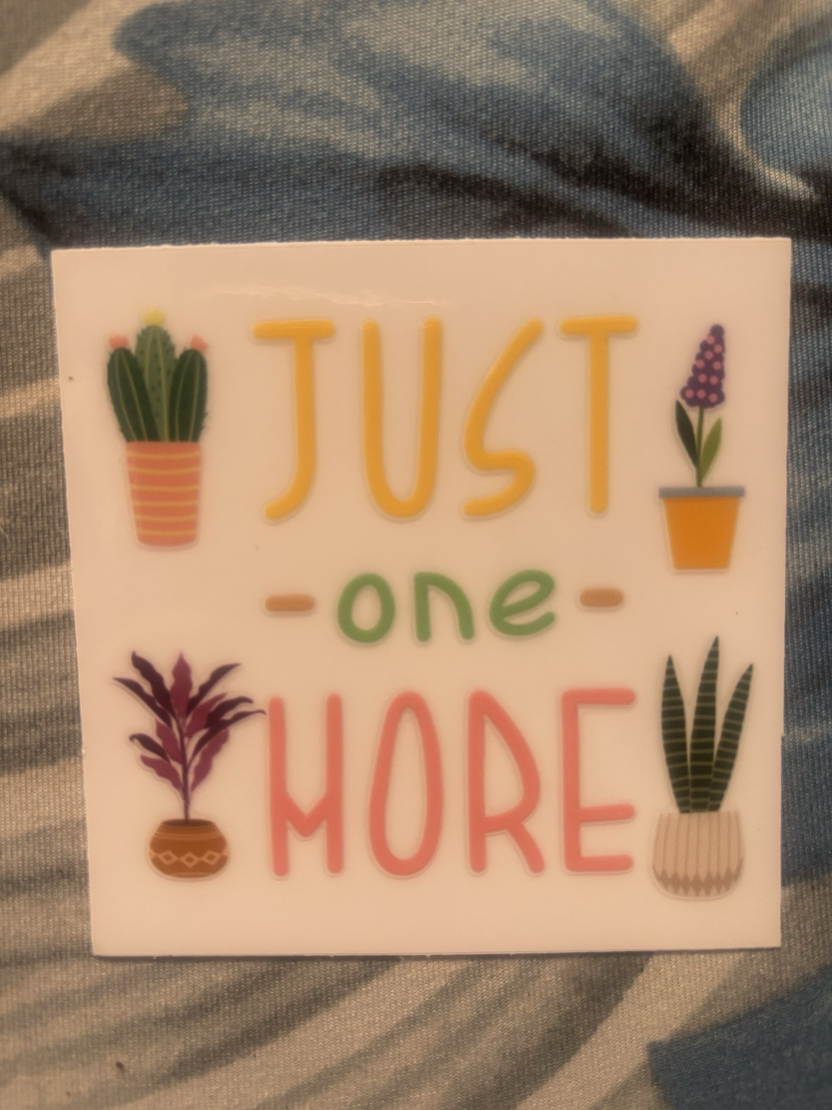 Plant Decal 3.5inch . Durable In Any Weather