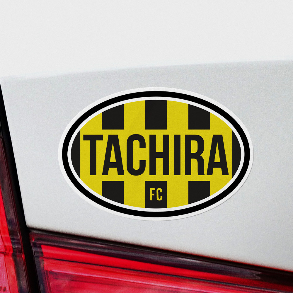 Deportivo Tachira Venezuela 3 Pack Sticker Vinyl Decal Oval Auto Futbol