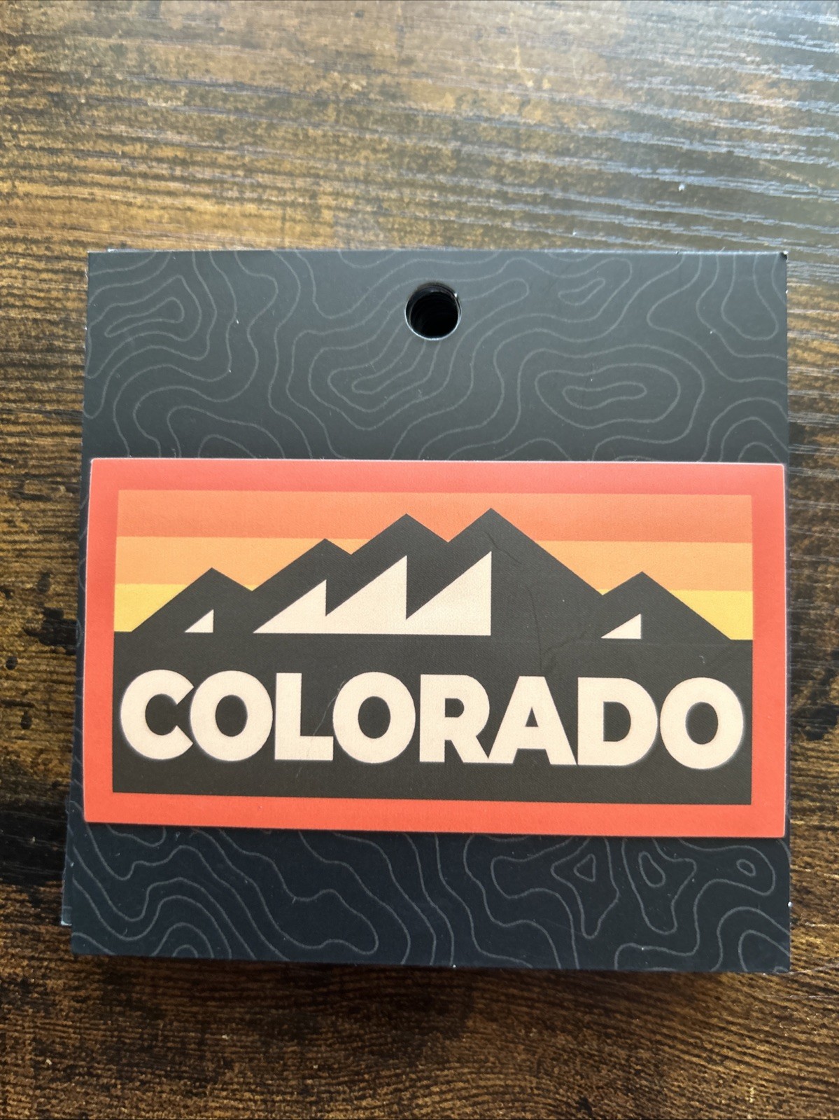 Colorado Vinyl Decal Mountains Die Cut Weatherproof Sticker ~ 4” X 2” ~ 11 Ct