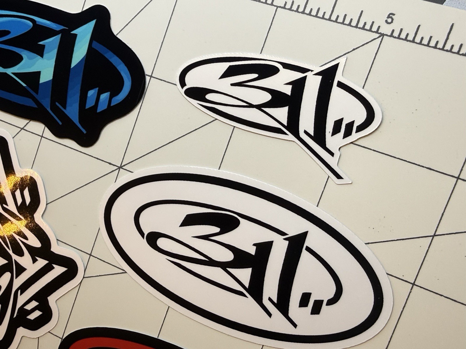 311 Sticker 5 Stocker Lot Rock Punk Ska Alternative Laptop