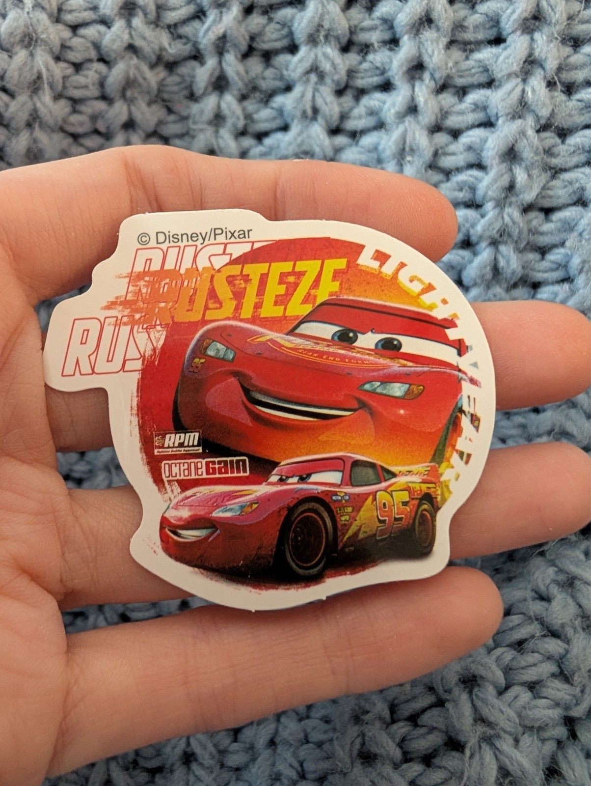Cars, Pixar, Sticker, Disney, Lightning McQueen, Mater, Sally, Doc Hudson