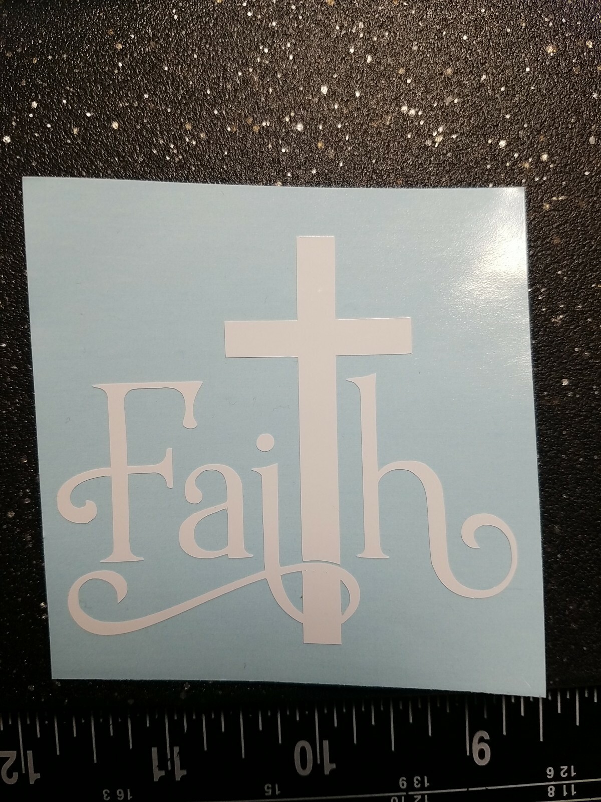 Cross Faith vinyl decal, car truck Window Bumper Laptops toolbox locker