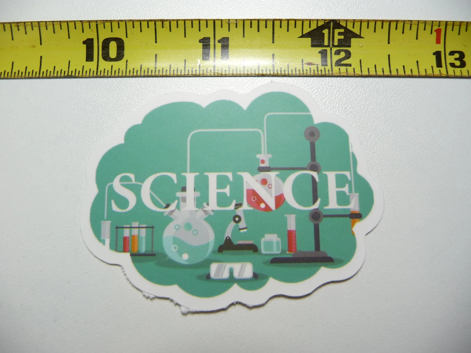 SCIENCE CLOUD TOOLS LAB SMALL STICKER DECAL SCHOOL TEACHER PROFESSOR