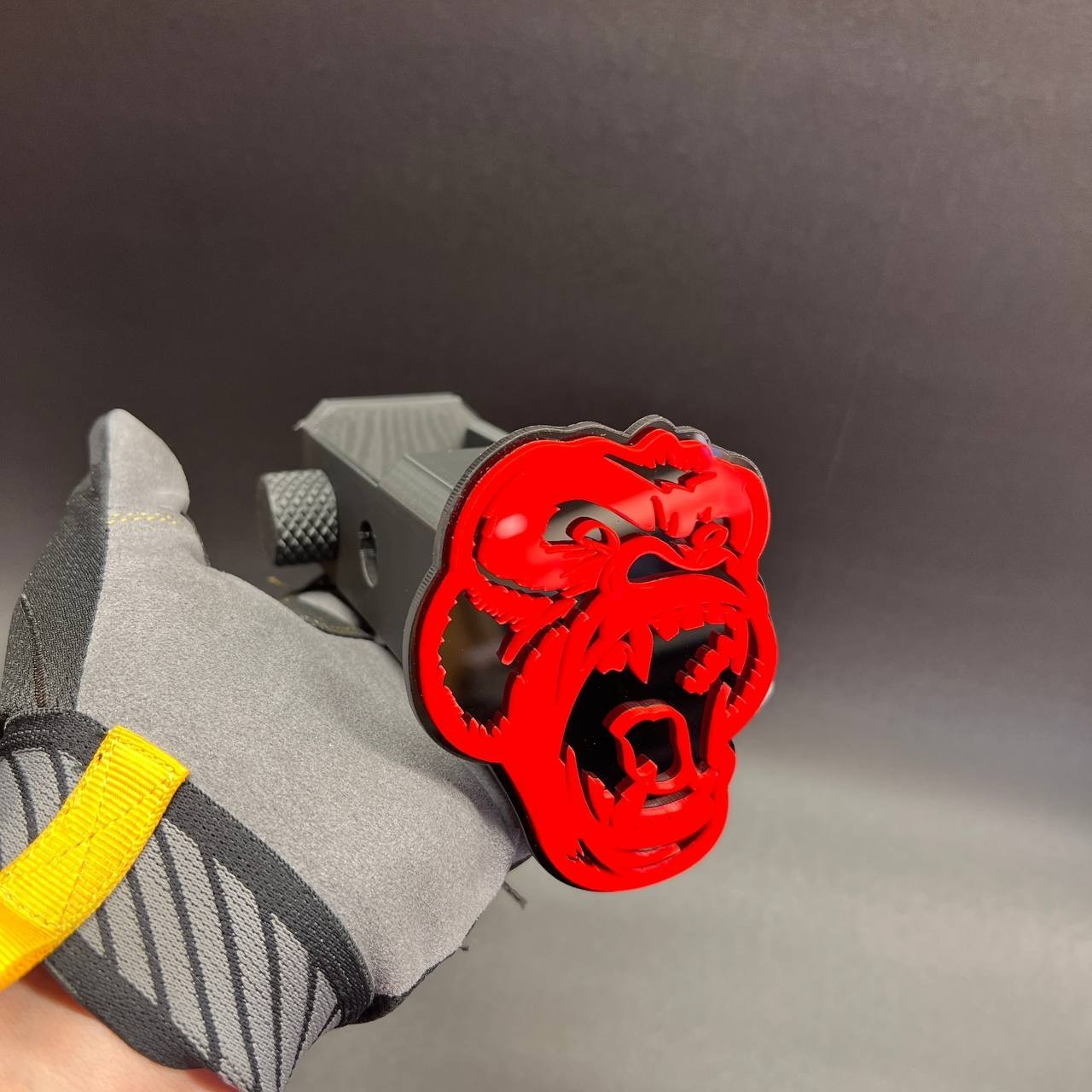 Angry Gorilla Hitch Cover – Hitch Car Badge 3D Decal Exterior Car Tailgate Emble