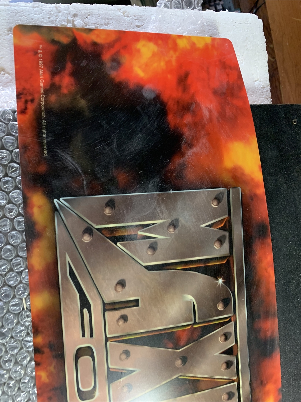 Maximum Force Atari Original Marquee Sign Restaurant Bar Wall Hanger If27