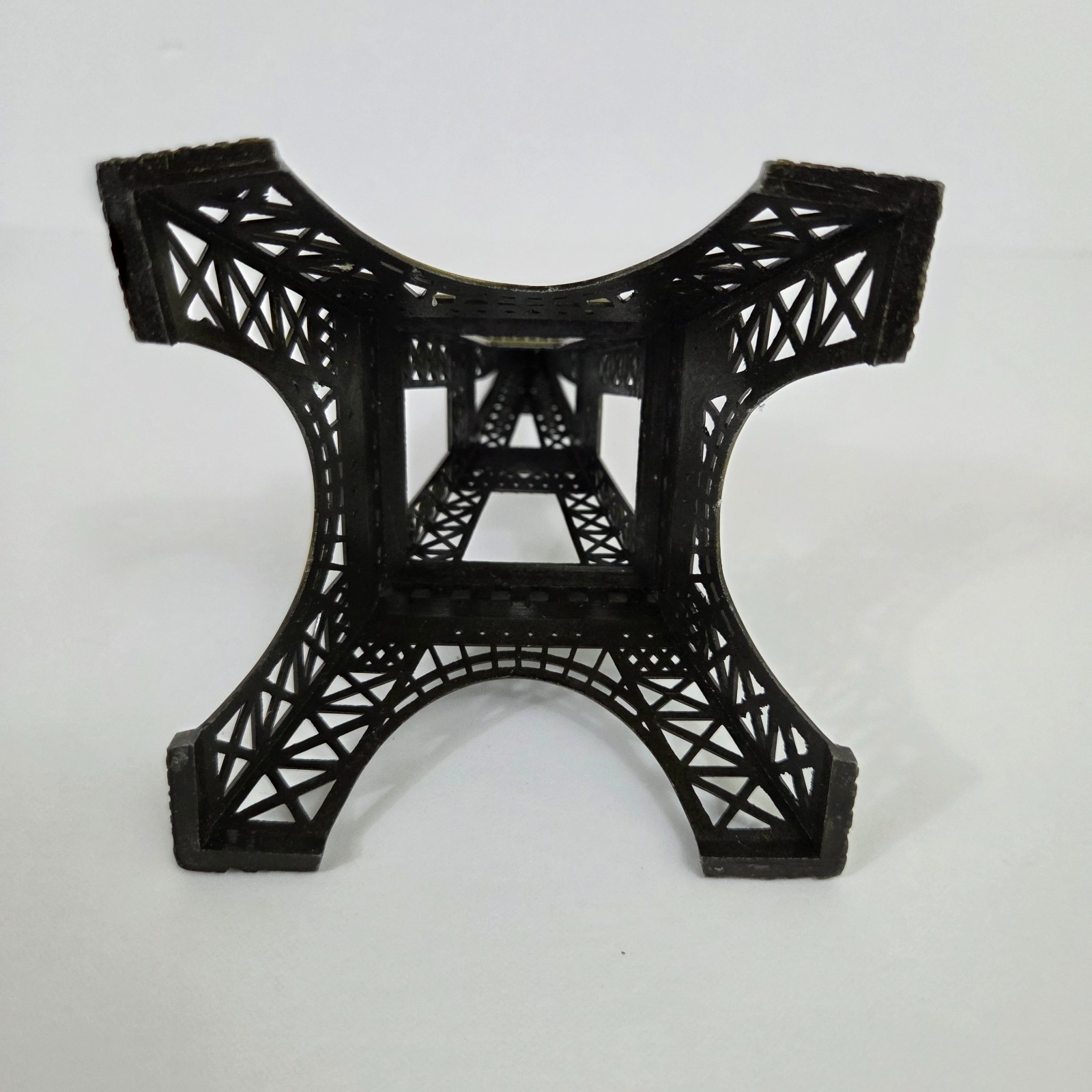 Eiffel Tower Statue Replica 9 Inch 23cm Paris Souvenir Bronze Metal