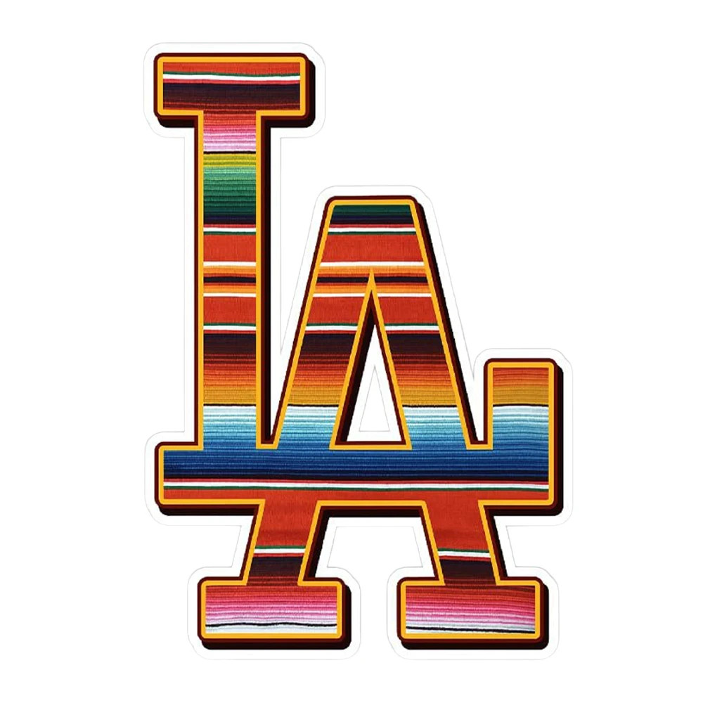 LA Dodgers Los Angeles Vinyl Sticker Decal Car Laptop Window Choose Color Style