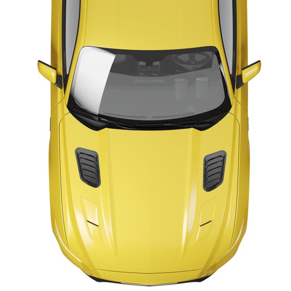 2 Pcs Car Front Hood Decal Body Stickers Exterior Accessories Auto Decals