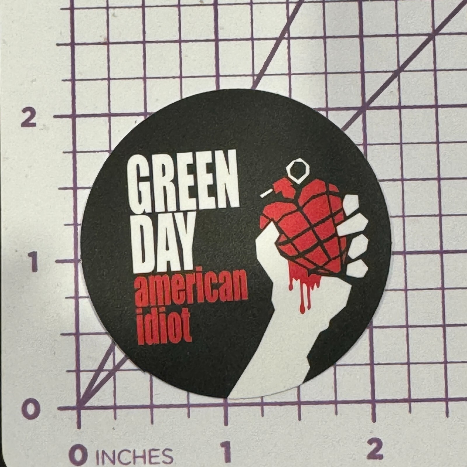 Green Day – american idiot – Vinyl Decal Sticker Bomb / Matte / Skate Punk Rock