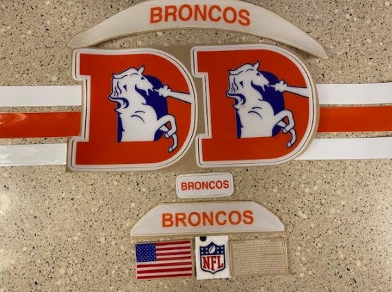 Cowboys-The Boys football team…. Football Helmet Decal Set