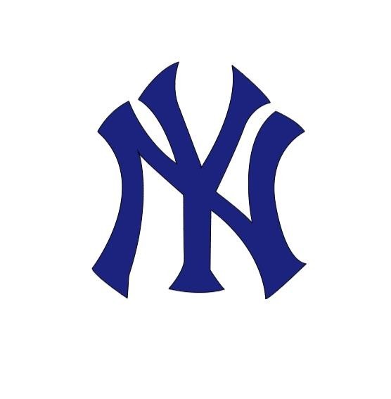NY New York Yankees Vinyl Decal Logo sticker Baseball