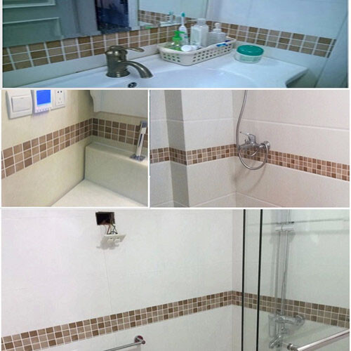 Kitchen Sticker Bathroom Mosaic Sticker Self-adhesive Wall Home Decor USA STOCK