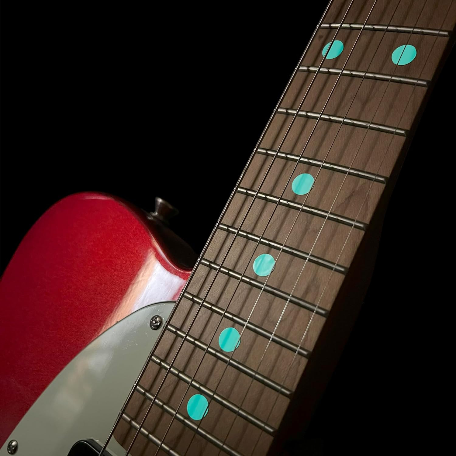 Guitar Fingerboard Fretboard Glow in The Dark Inlay Stickers Dots Markers