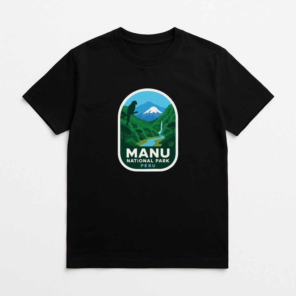 Manu Peru Iron On Heat Transfer Vinyl HTV Die-Cut World National Parks