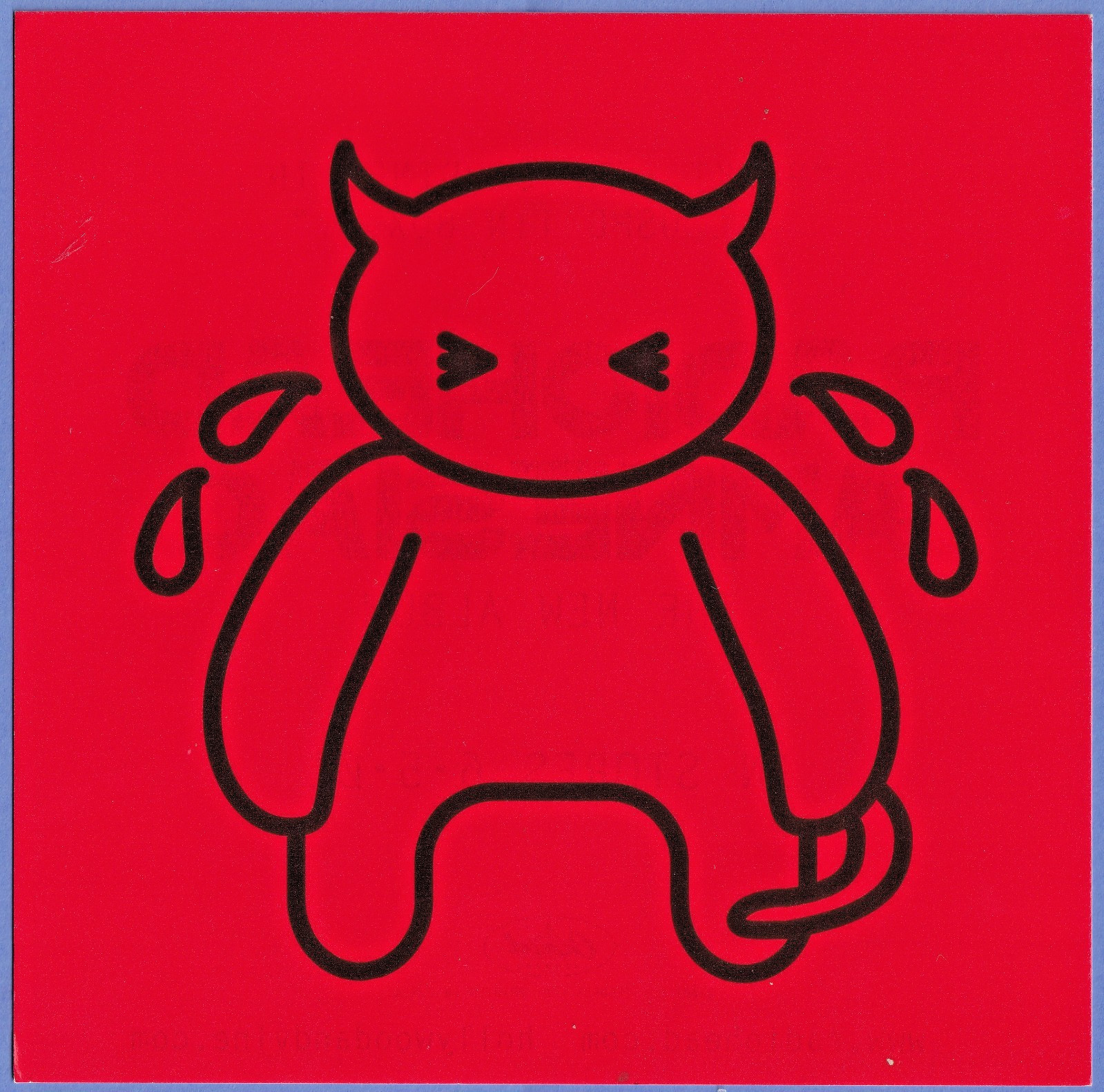 Radiohead Amnesiac Promo Postcard 2001 6" x 6"