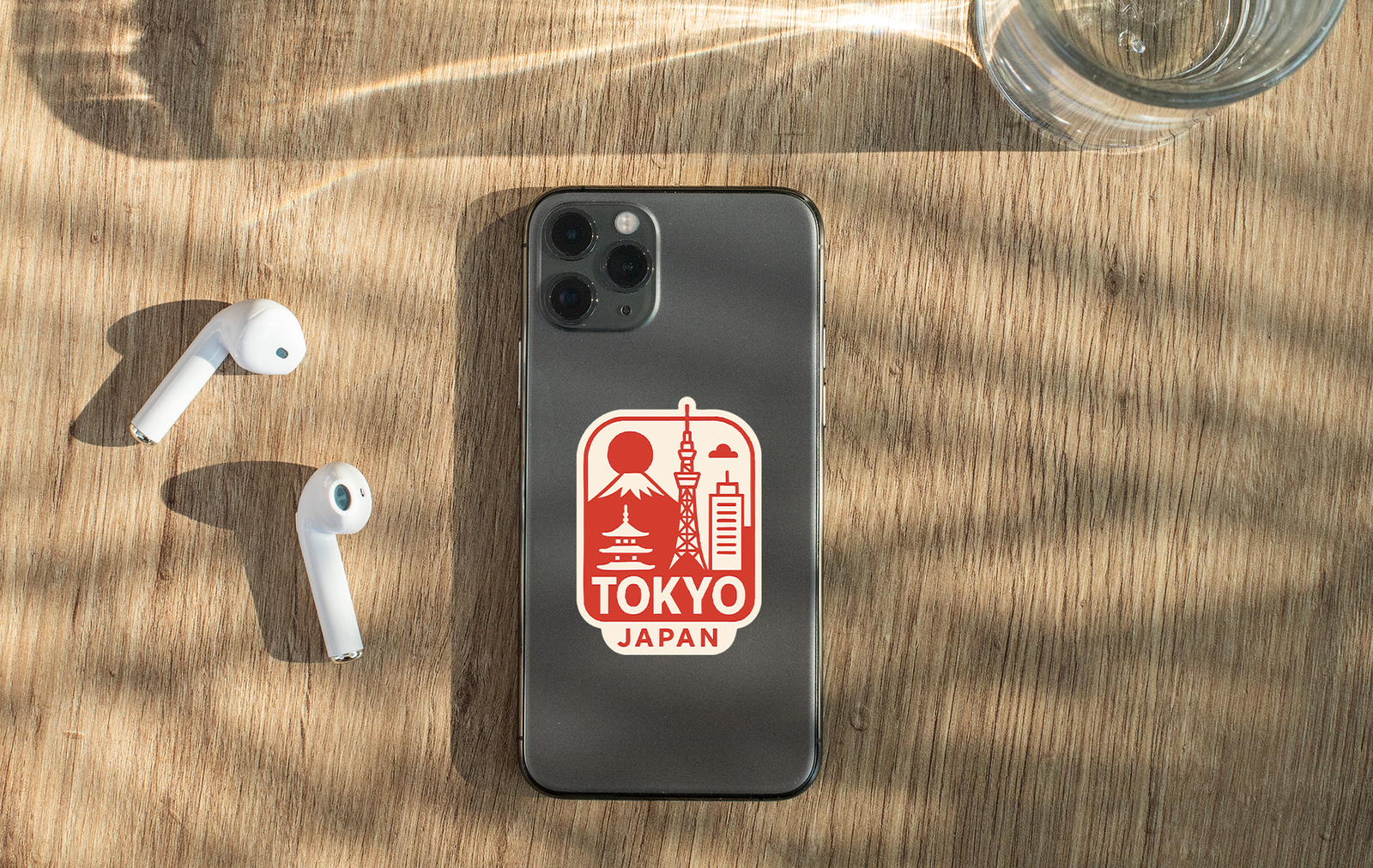 Tokyo Sticker Decal Vinyl Die-Cut City Skyline Landmark Design