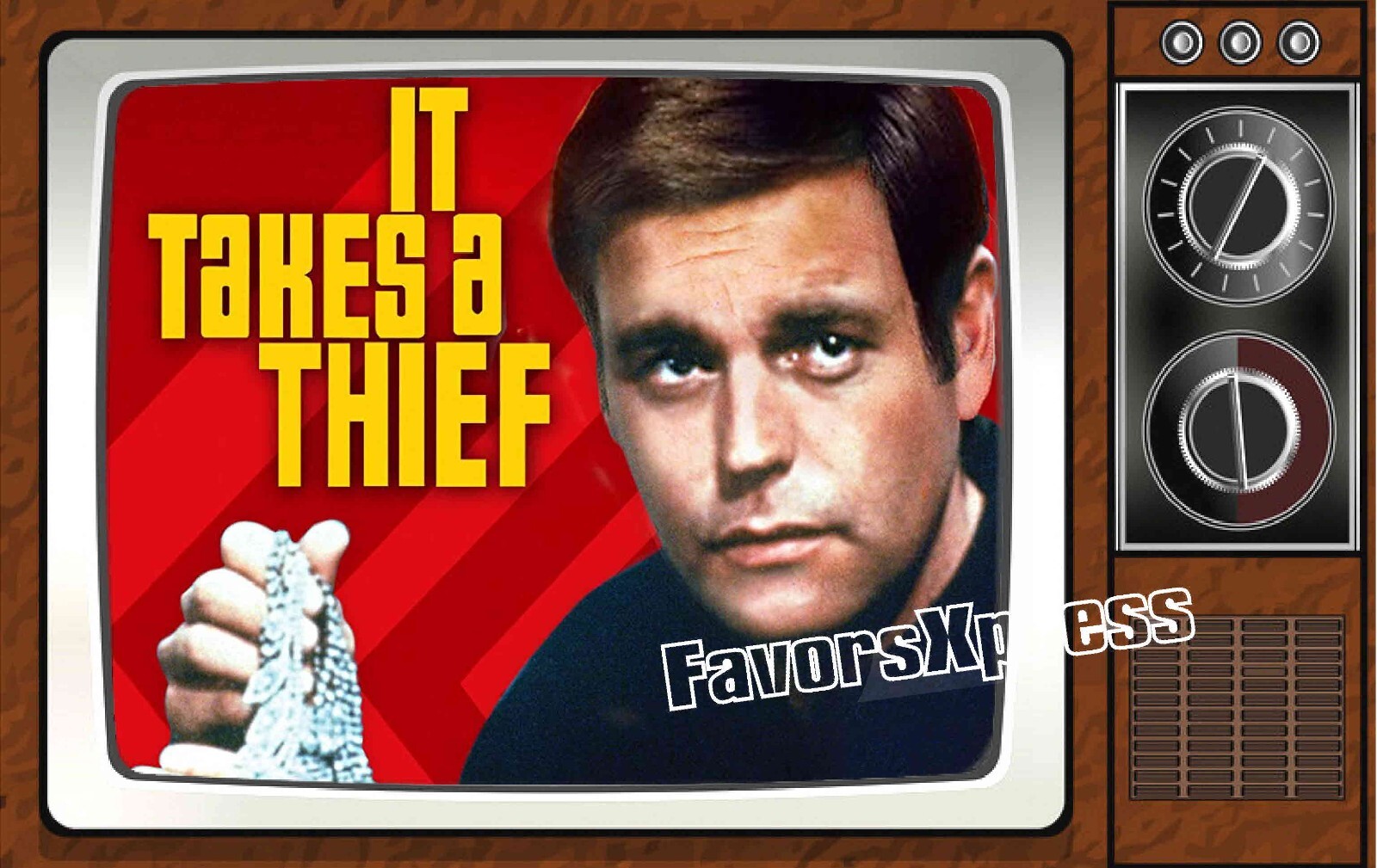 It Takes a Thief Classic TV Show PHOTO MAGNET 4 X 2.5 INCHES