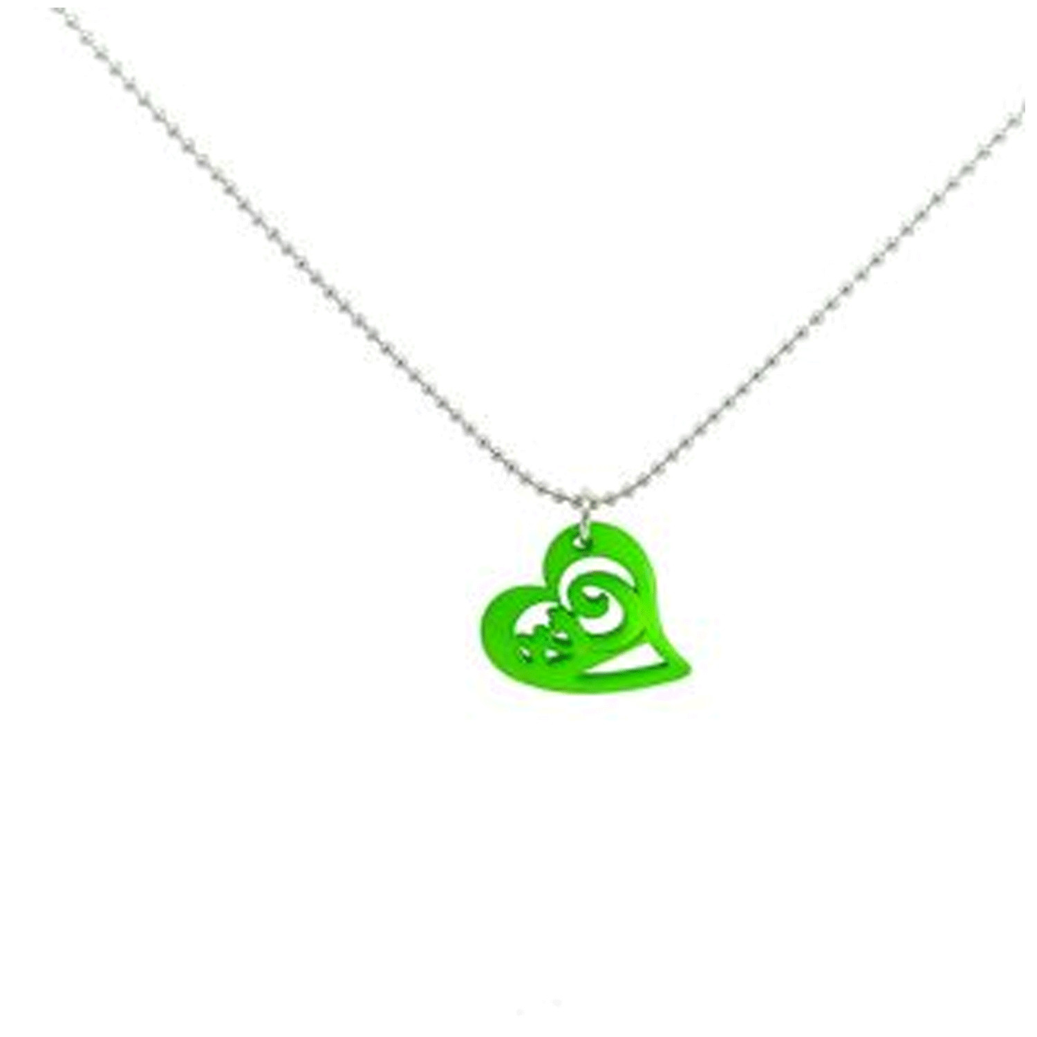K10 Women's Necklace Love Green MormonOne Moment In Time LDS CTR
