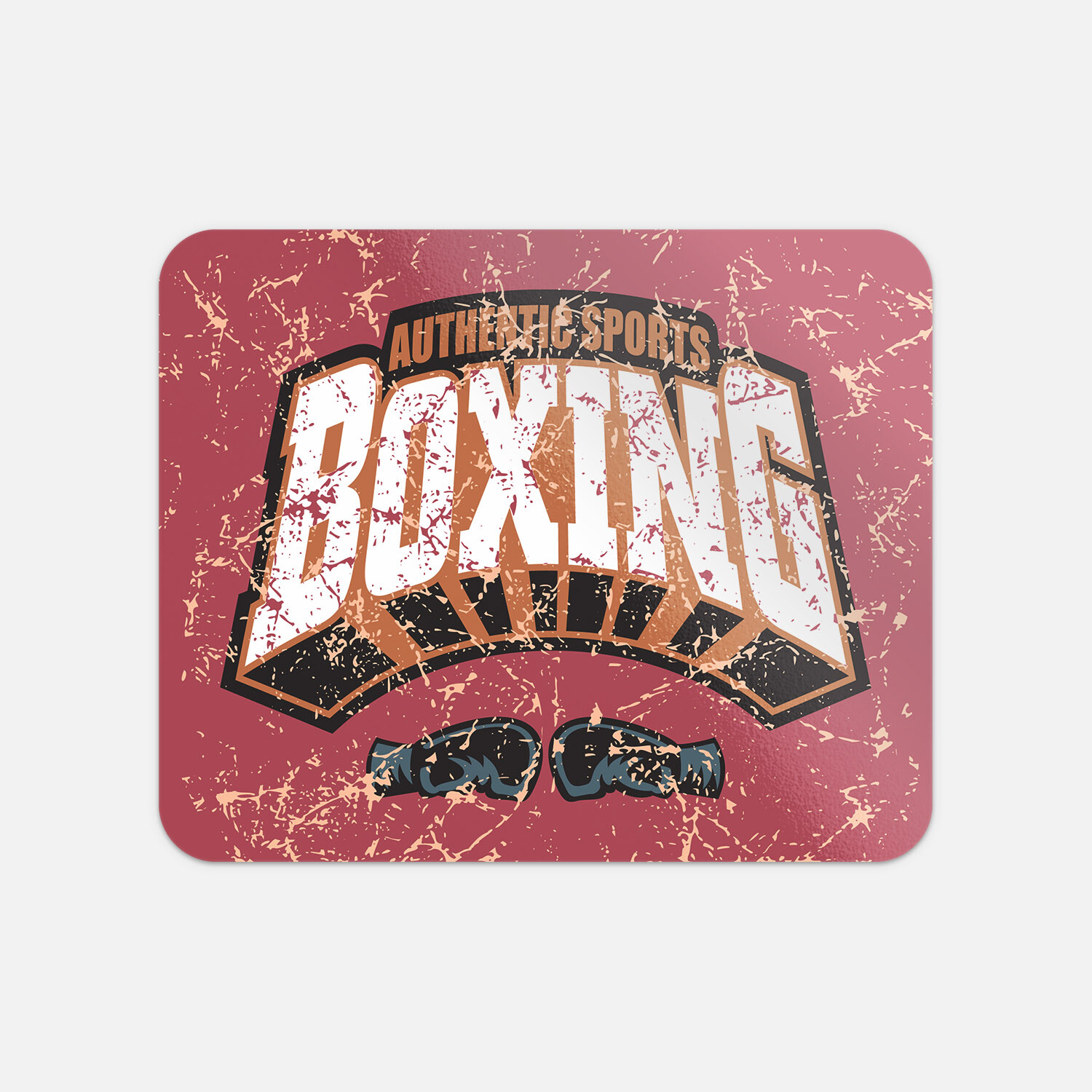 Boxing Sport Card Vinyl Sticker Decal
