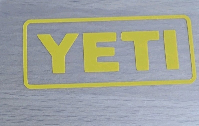 YETI vinyl decal