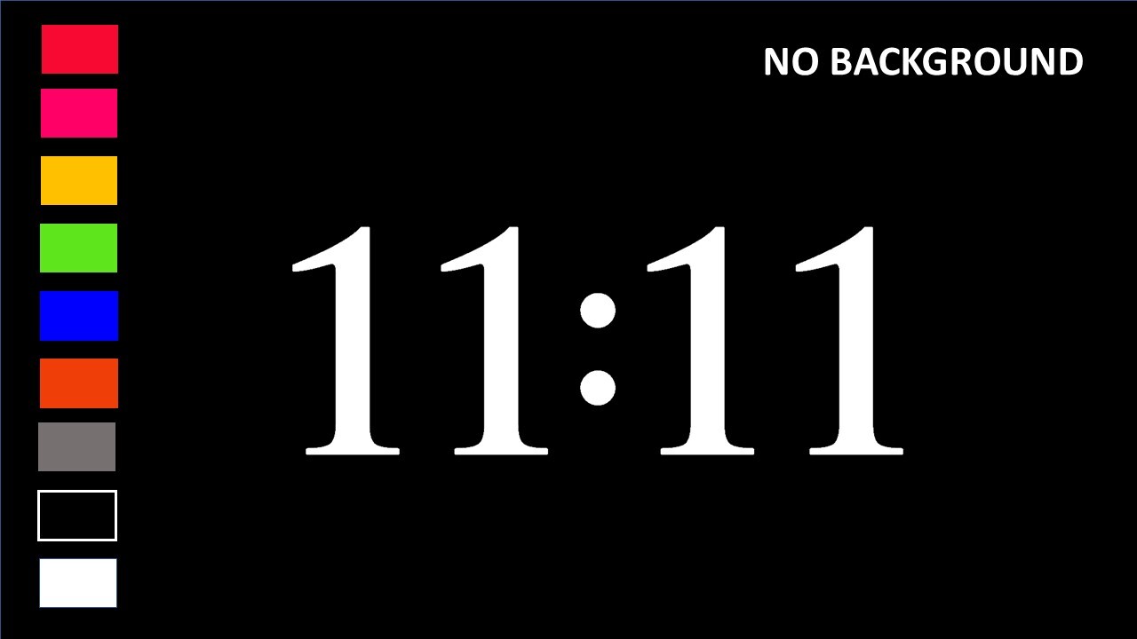 11:11 ANGEL NUMBER, NUMEROLOGY, Decal Stickers for Cars, Window, Laptop, Tablet.
