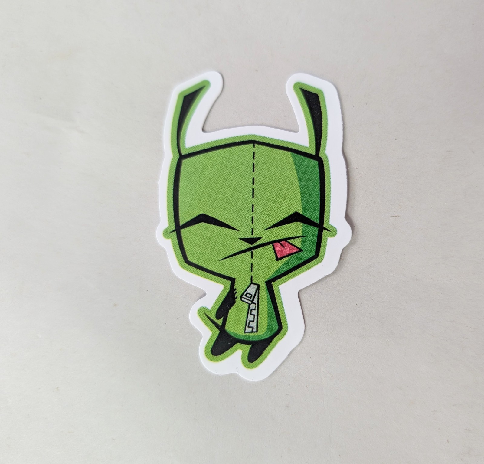 Set Of 10 Stickers Invader Zim & Gir In Dog Costume Alien Animation TV Show