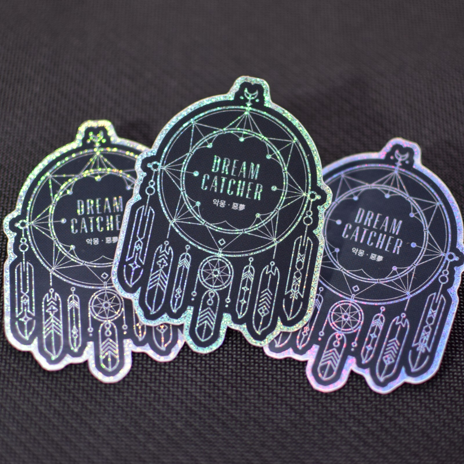 KPOP Dreamcatcher Pixie Dust Holo Sticker Decal Set – Debut Single Nightmare