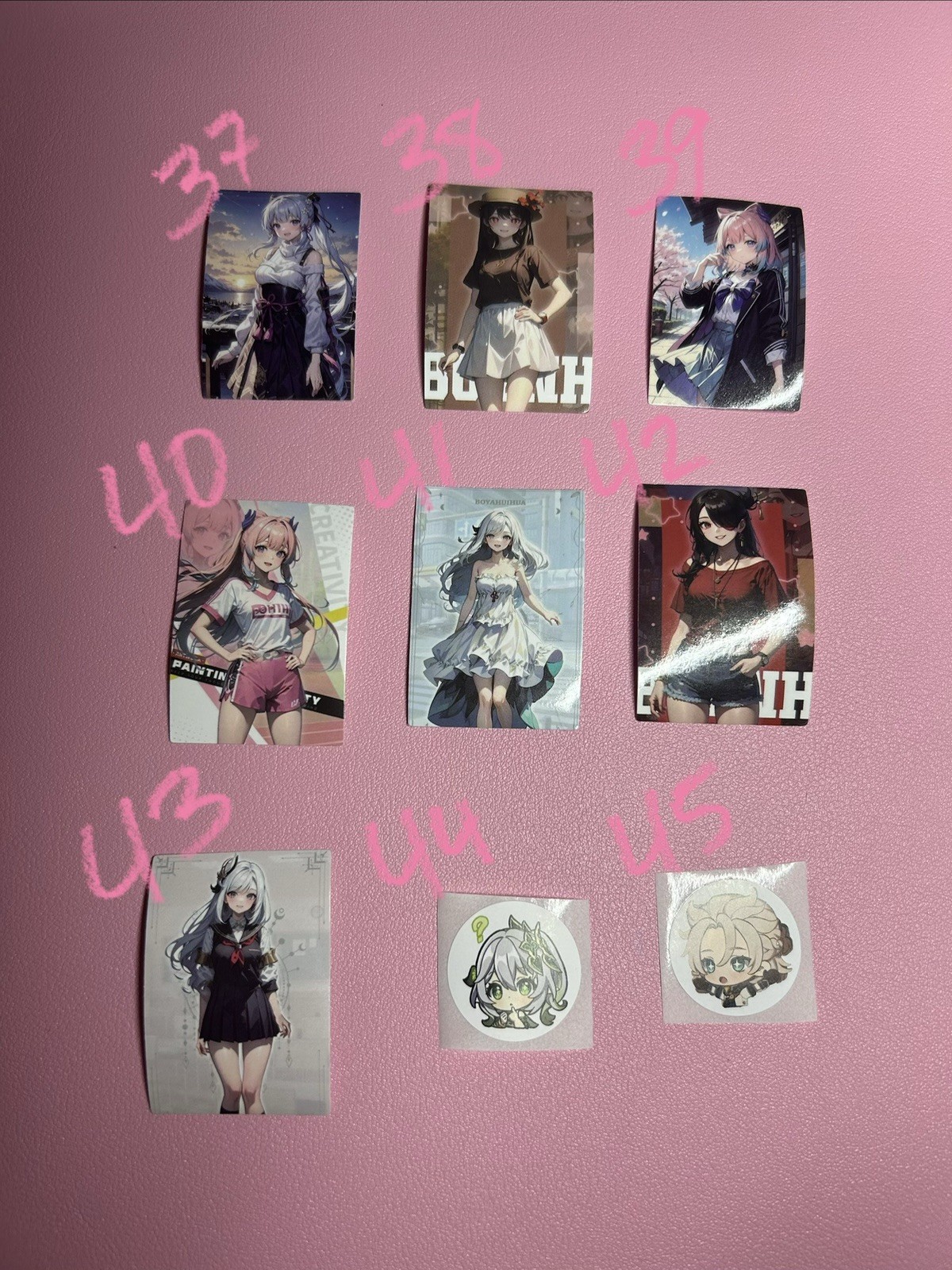 Genshin Impact And More Anime Stickers – 4