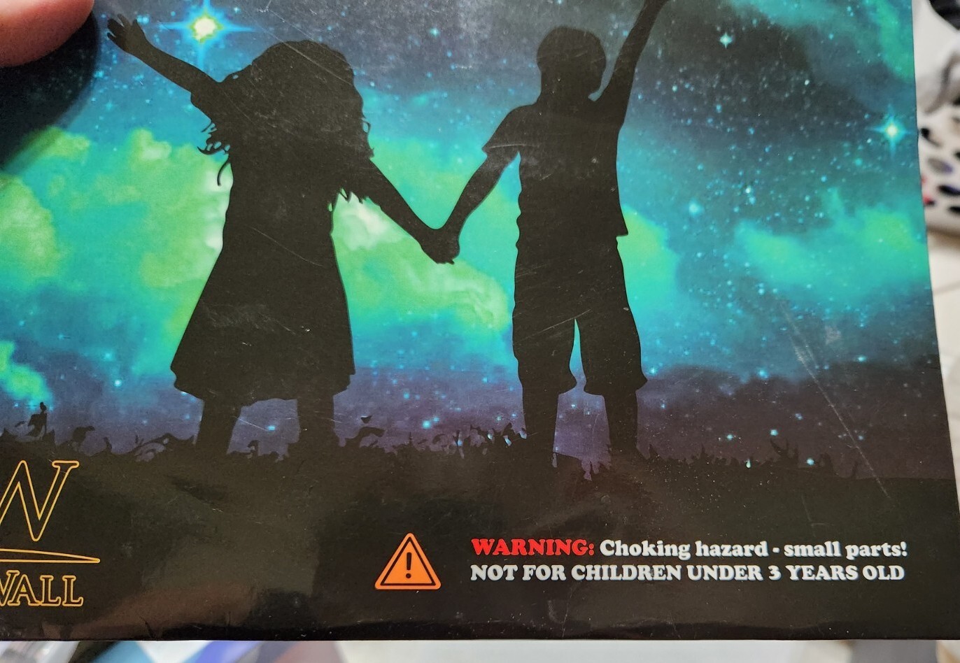 Glow In The Dark 3D Stars and Moon Galaxy New
